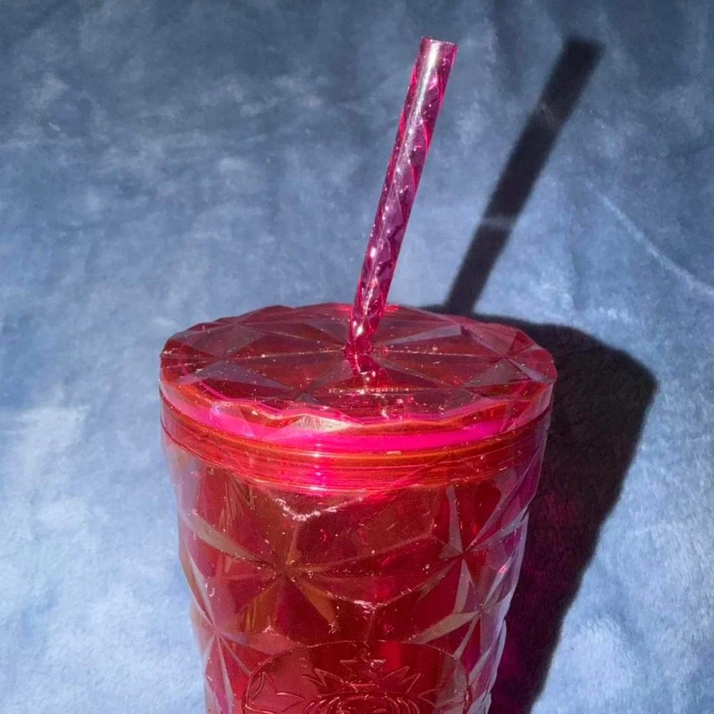 Starbucks Summer 2024 Pink Iridescent Prism Cold Cup Tumbler